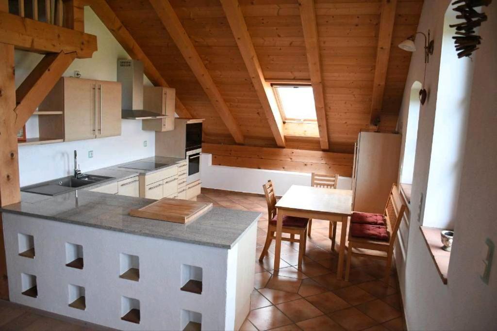 Ferienwohnung Glueck Saaldorf-Surheim Buitenkant foto